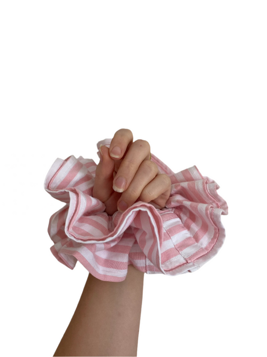 Candy Stripe Scrunchie